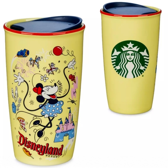 Starbucks Disneyland & California Adventure Porcelain Travel Mugs, Set o… - Picture 2 of 7